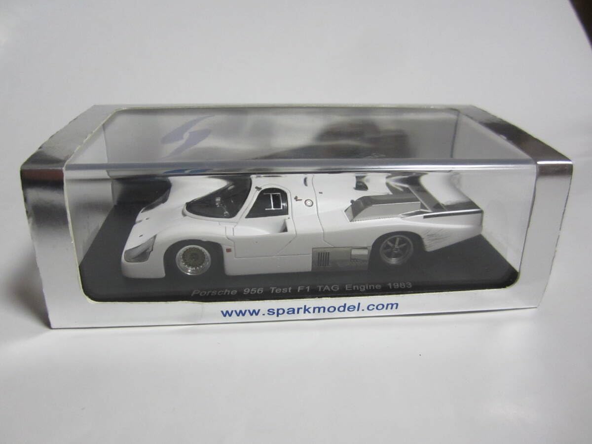 スパークS3410 1/43 ポルシ956 1983TAG ターボ FIテスト Amazon.co.jp: スパーク S3410 1/43 ポルシェ 956 1983年 TAG